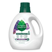SEVENTH GENERATION Natural Liquid Laundry Detergent, Fresh Lavender, 135 oz Bottle, 4PK 10732913450647